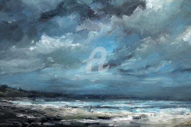 Northsea coast 123 oil painting